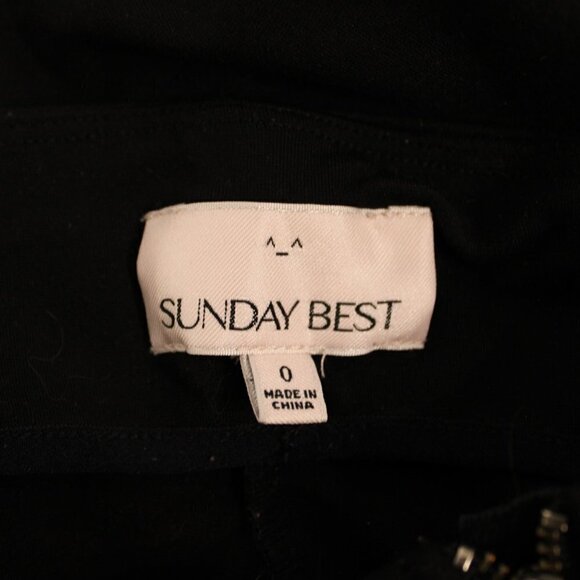 3/$30 Sunday Best Size 0 Skinny Pants Black - Picture 3 of 3